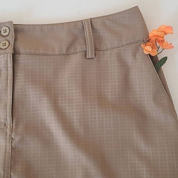 Adidas ClimaCool Womens Tan Athletic Golf Skort Size 10 - Picture 6 of 15